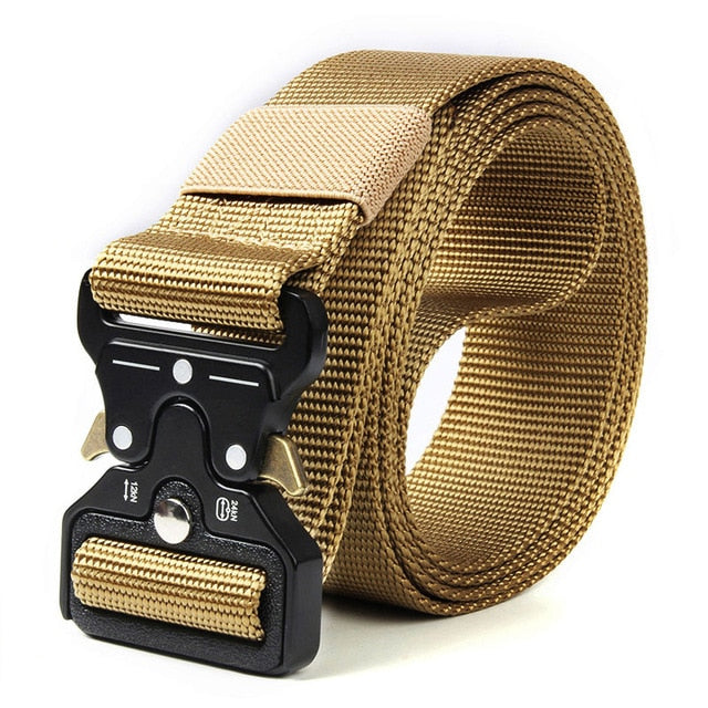 Men's Army Outdoor Hunting Tactical Multi-Function Combat Belt