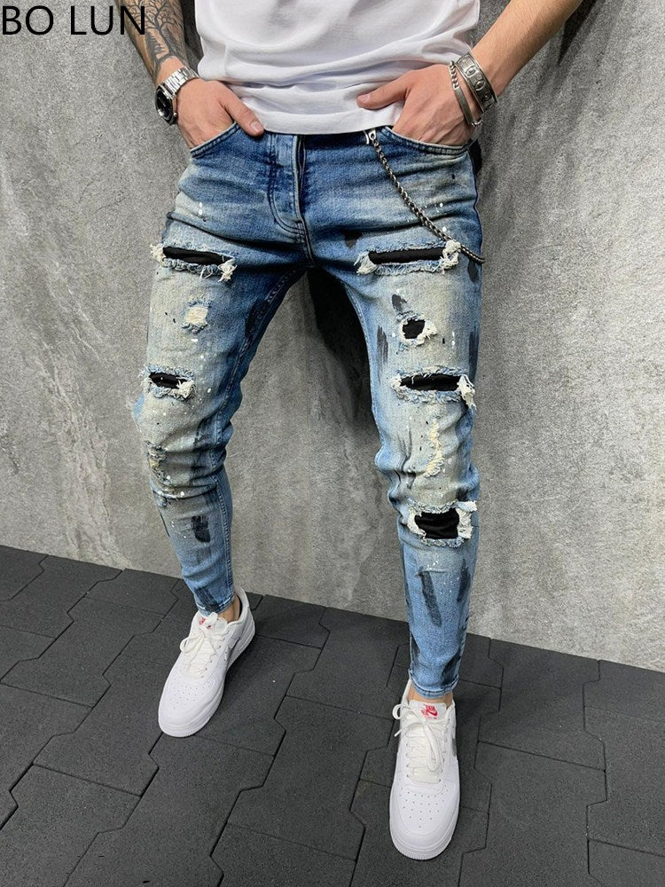 Casual Male Skinny Slim Pants