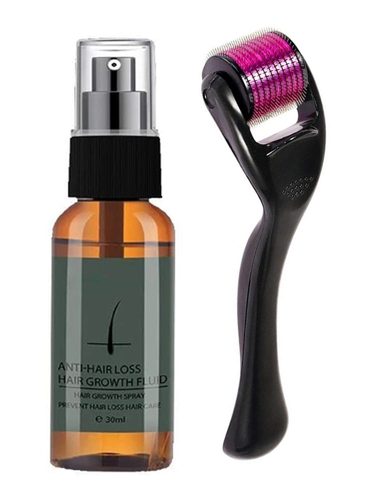 Men Natural Fast Beard Growth Essence Spray Hair Loss Treatment Conditioner