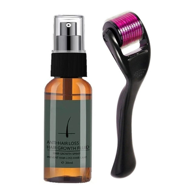 Men Natural Fast Beard Growth Essence Spray Hair Loss Treatment Conditioner