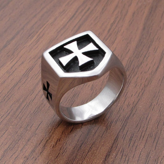 Shield Knight Cross Ring