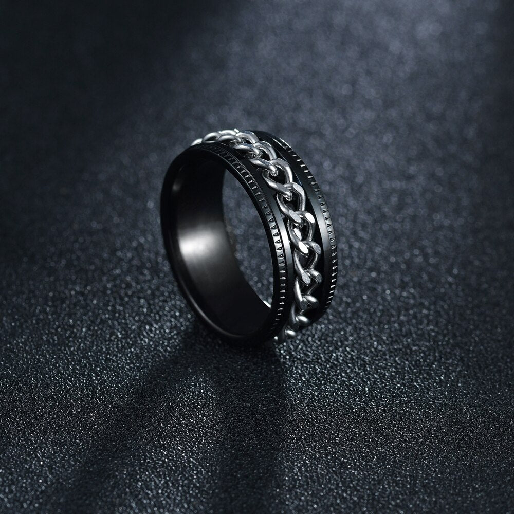 Men Midi Charm Ring