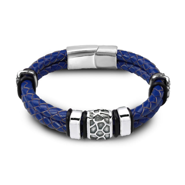 Braided Leather Bracelets | TOXYNO