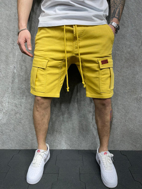 Casual Multi-pocket Sports Shorts