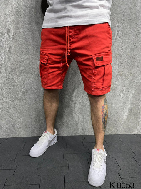 Casual Multi-pocket Sports Shorts