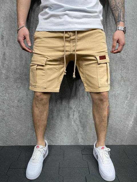 Casual Multi-pocket Sports Shorts