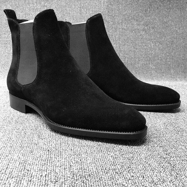 Casual Men's Suede High-top Ankle Boots