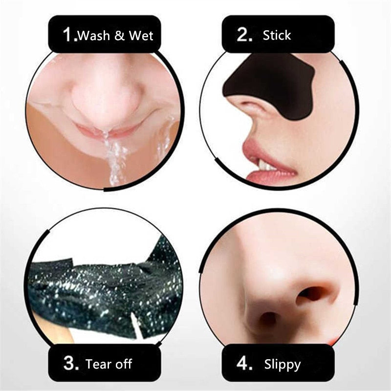 Nose Blackhead Deep Pore Cleansing Remover Mask Skin Care