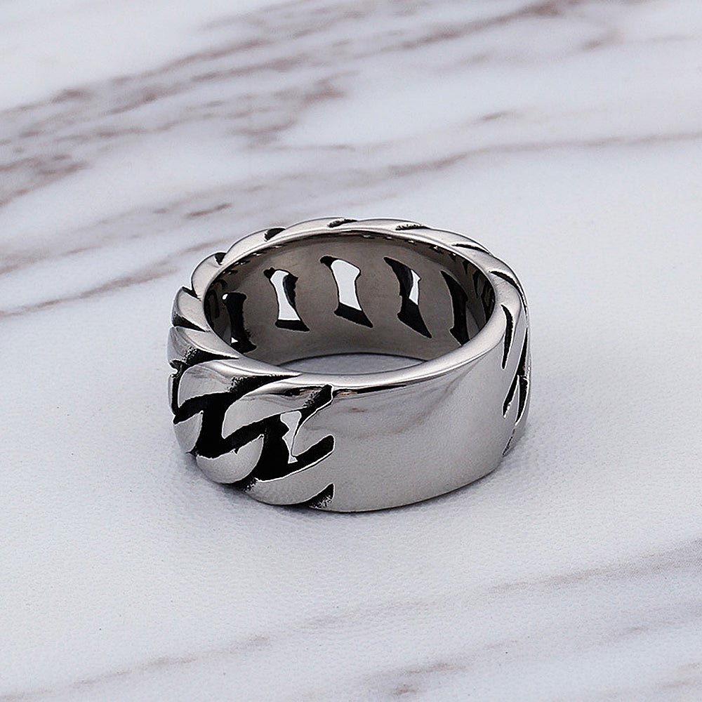 Simple Link Chain Ring