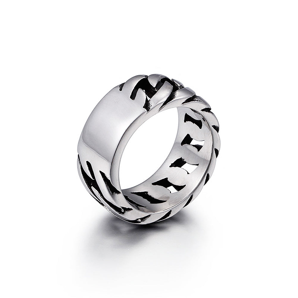 Simple Link Chain Ring
