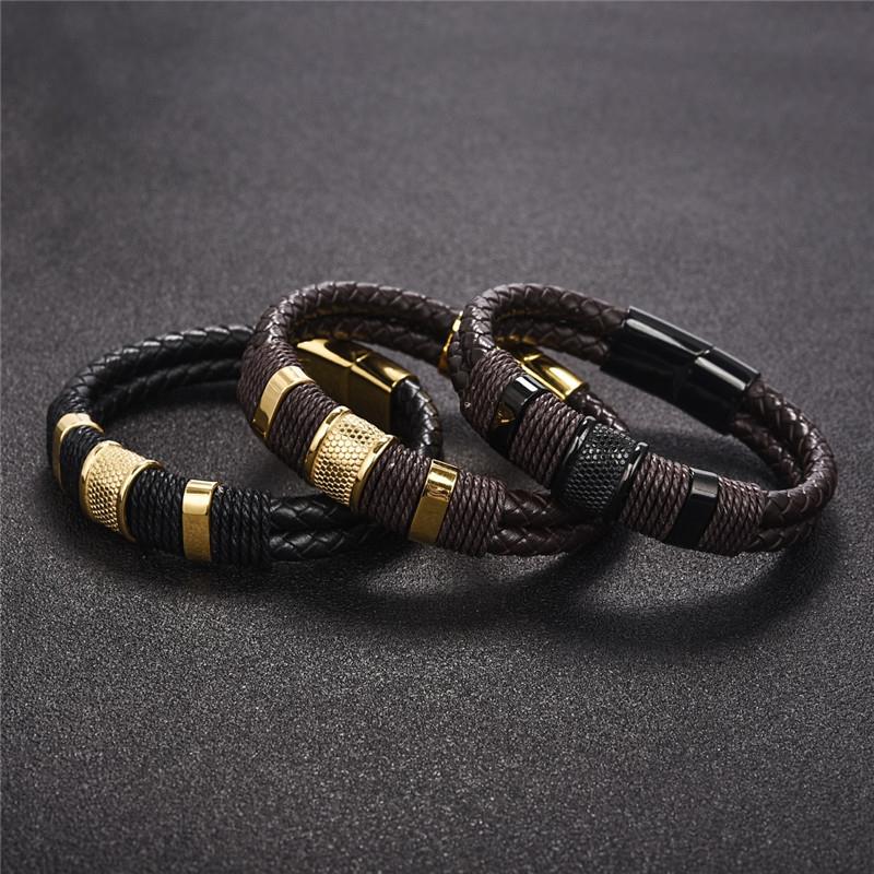 Fashion Braided Leather Bracelet