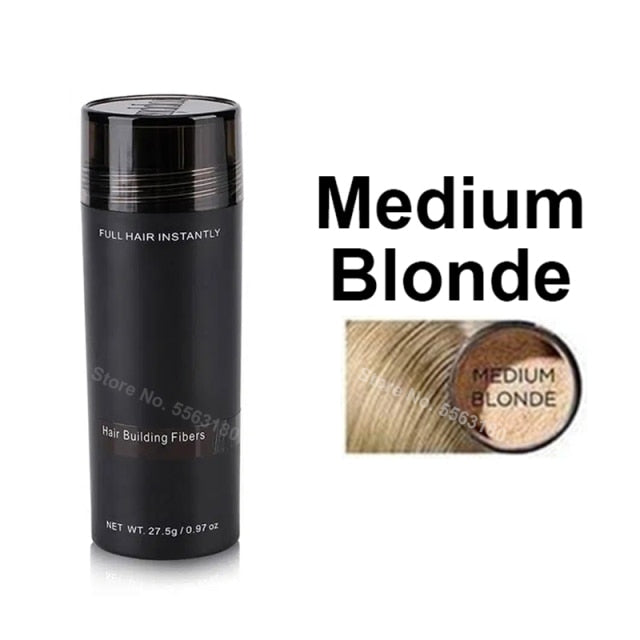 Natural Keratin Instantly Hair Styling Fiber Coloring Spray Powder