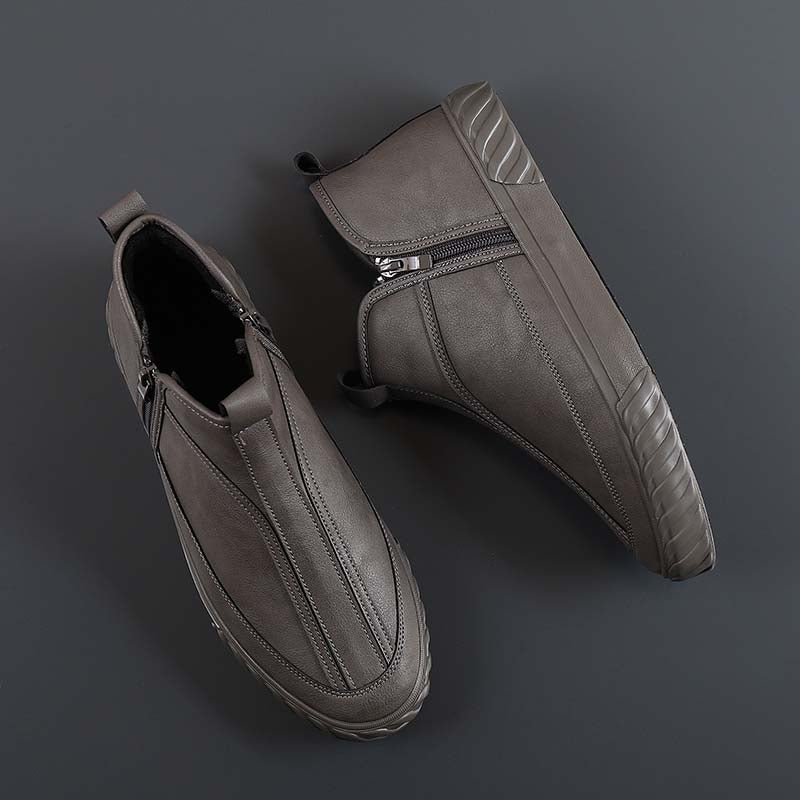 Men's Leather Fashion Sneakers