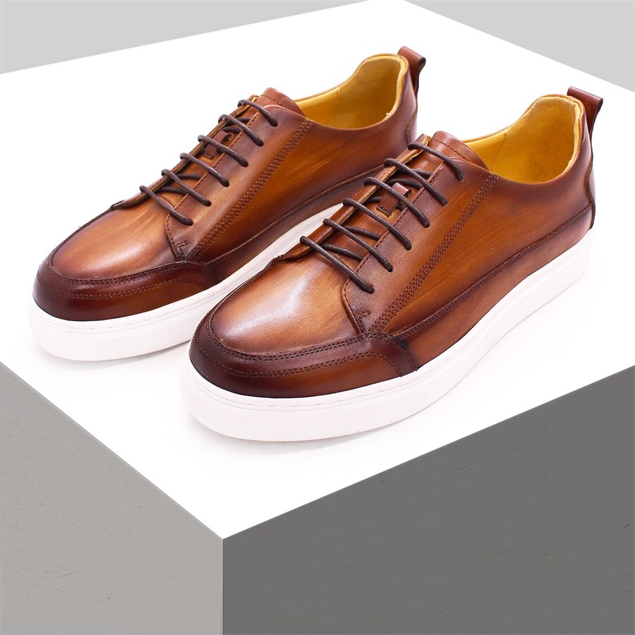 Brex Handmade Leather Sneakers | TOXYNO