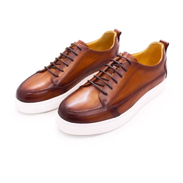 Brex Handmade Leather Sneakers | TOXYNO