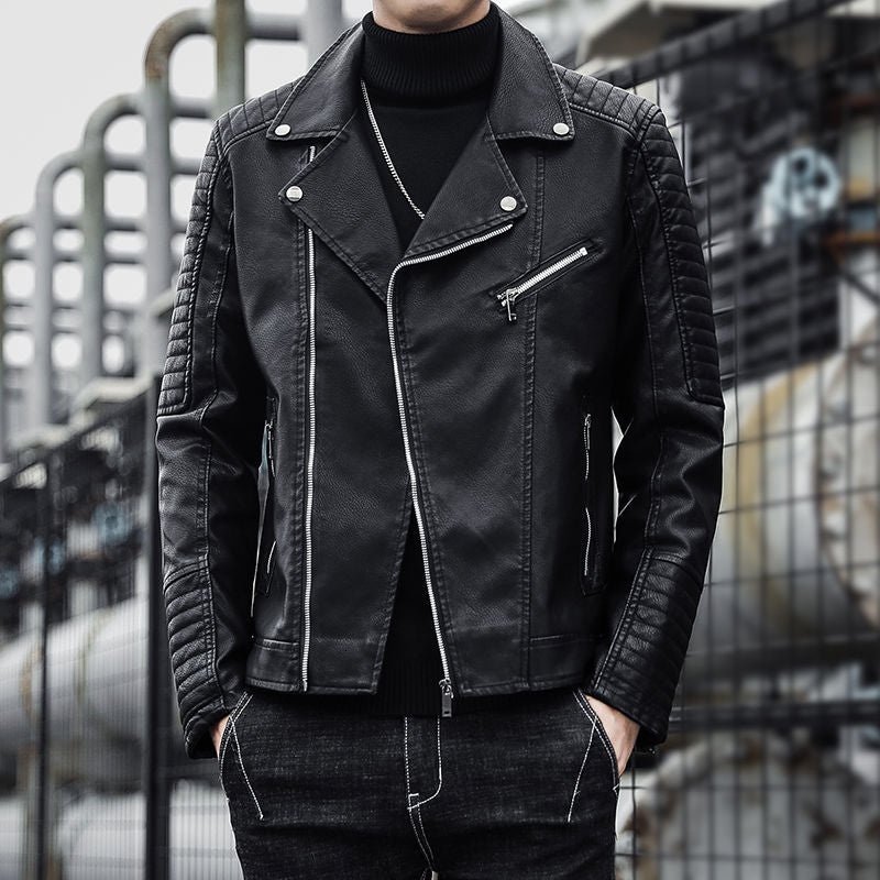 PU Leather Men's Jackets