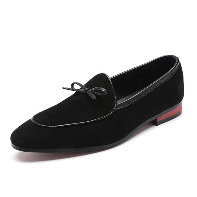 Suede Leather Fashion Slip On Casual Shoes