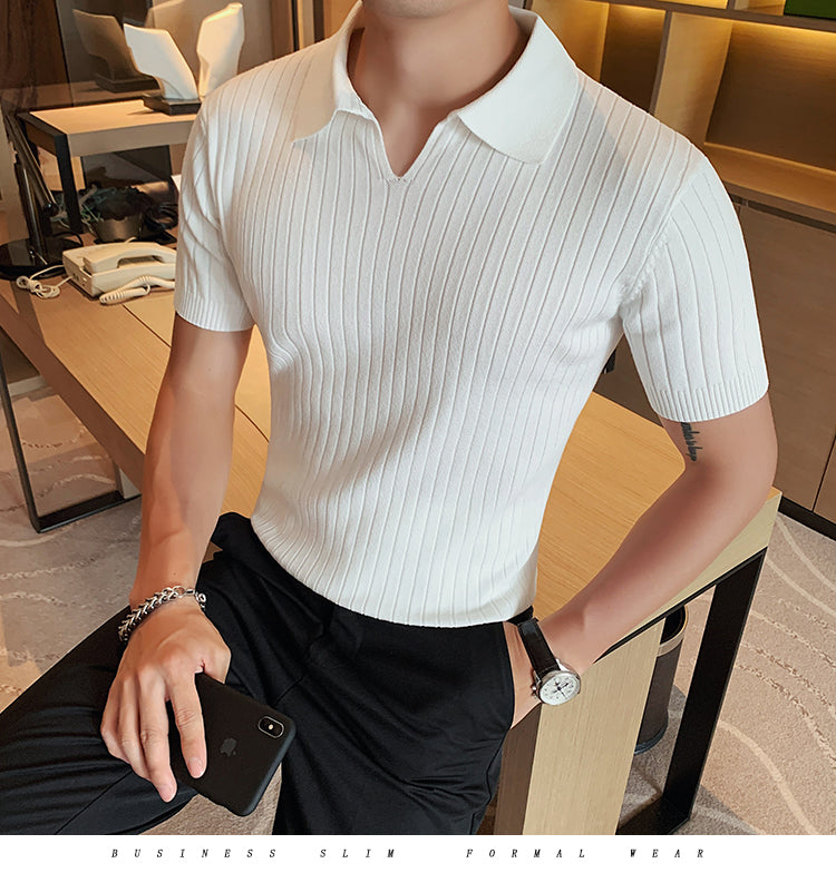 Casual Knit Fashions Polo Shirts