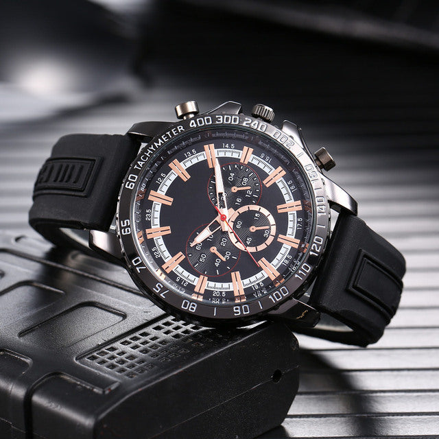 Men Fashion Quartz Wristwatches