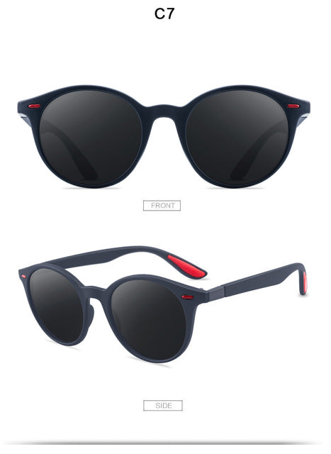 Fashion Oval Frame Sunglasses