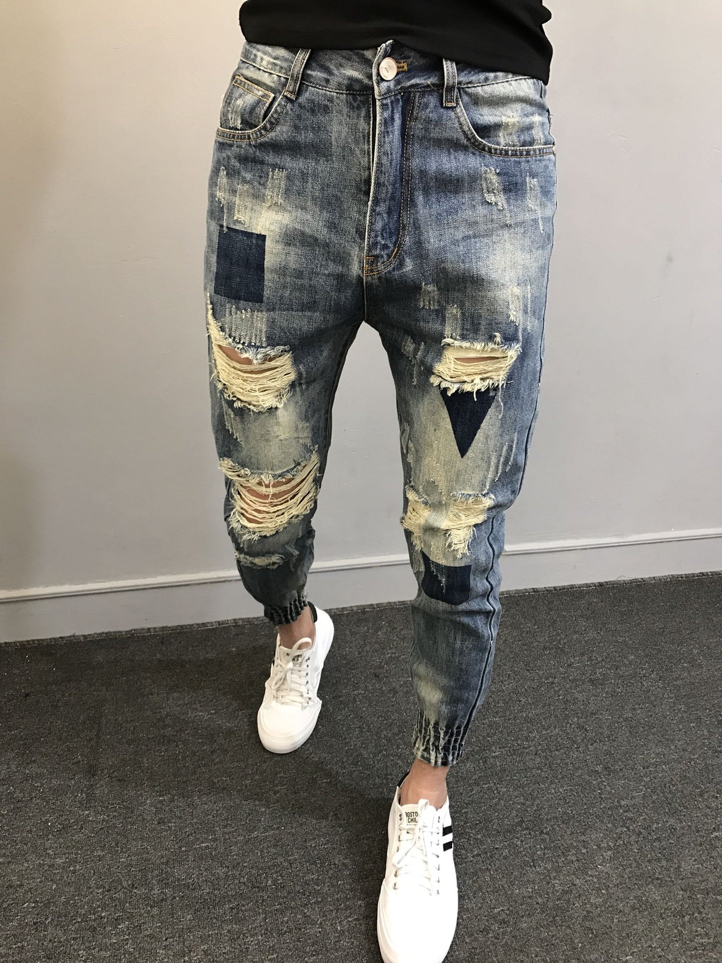 Trendy Leg-Fit Slim Jeans Pants