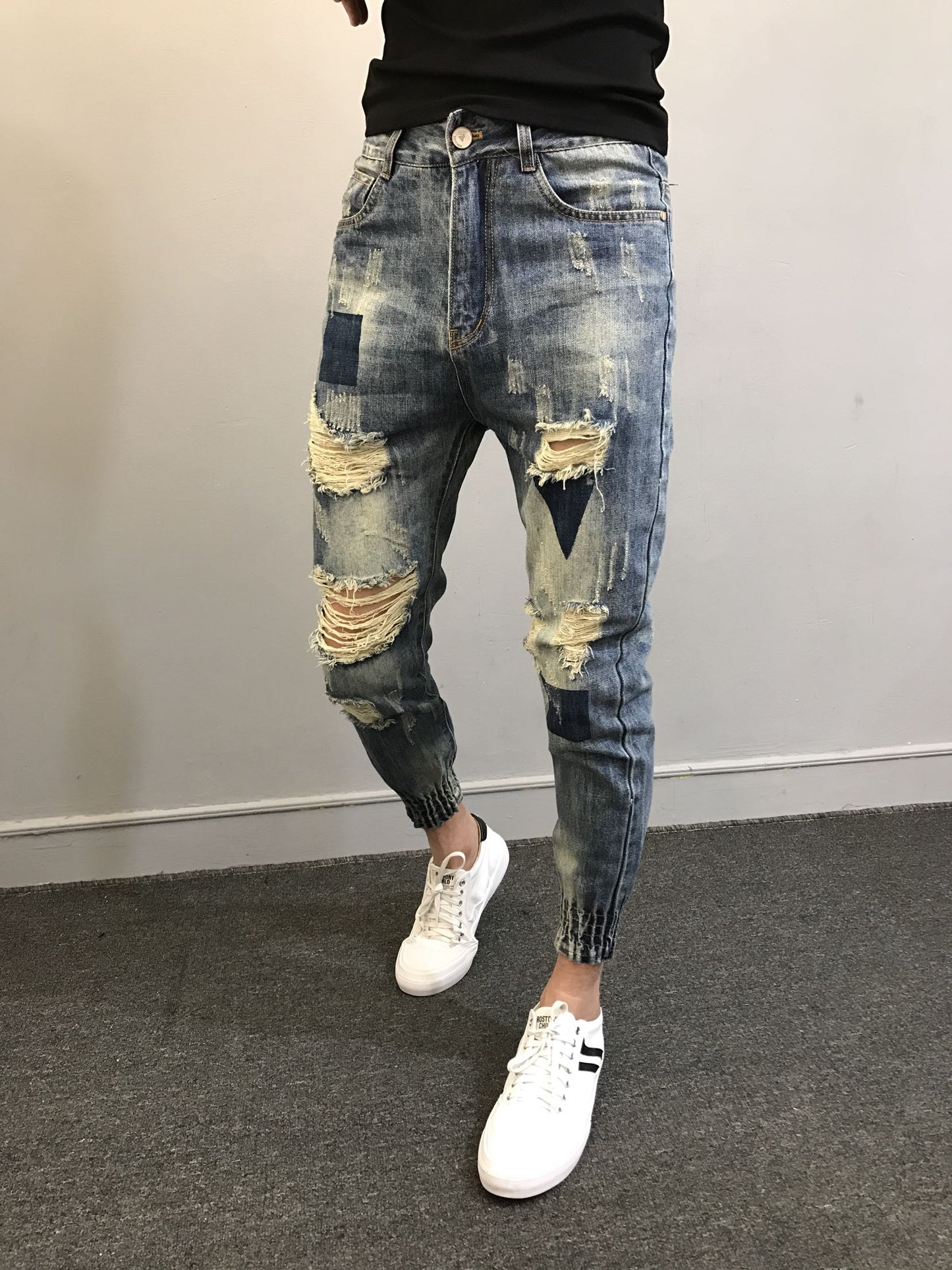 Trendy Leg-Fit Slim Jeans Pants