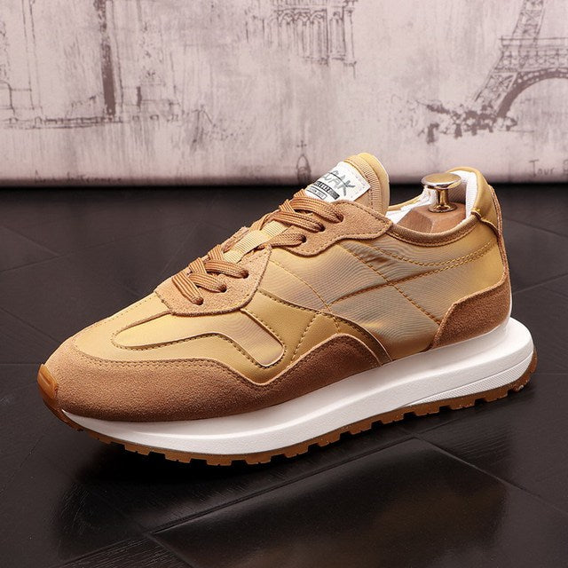 Fashion British Mesh Breathable Sneakers