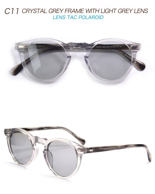 Crystal Clear Frame Sunglasses