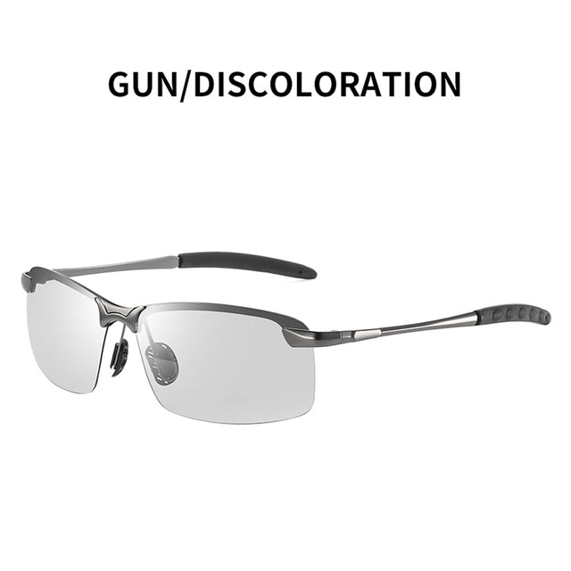 Metal Frame Anti-Glare Sunglasses