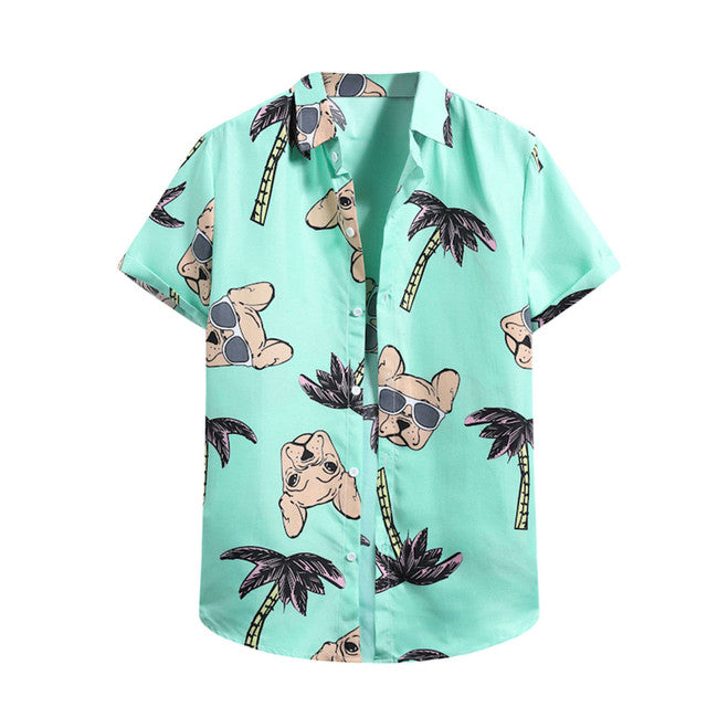 Hawaiian Beach Flower Shirt