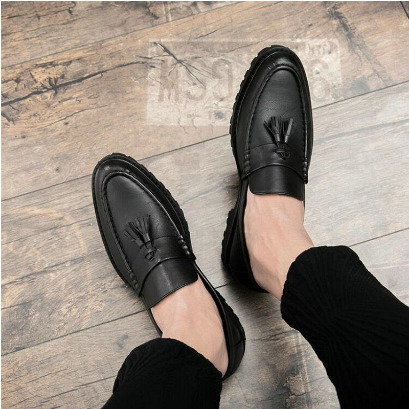 Men Brogue Moccasins Shoes Formal Business Oxfords Shoes